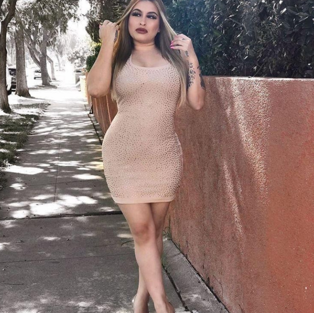 Rhinestone Dress